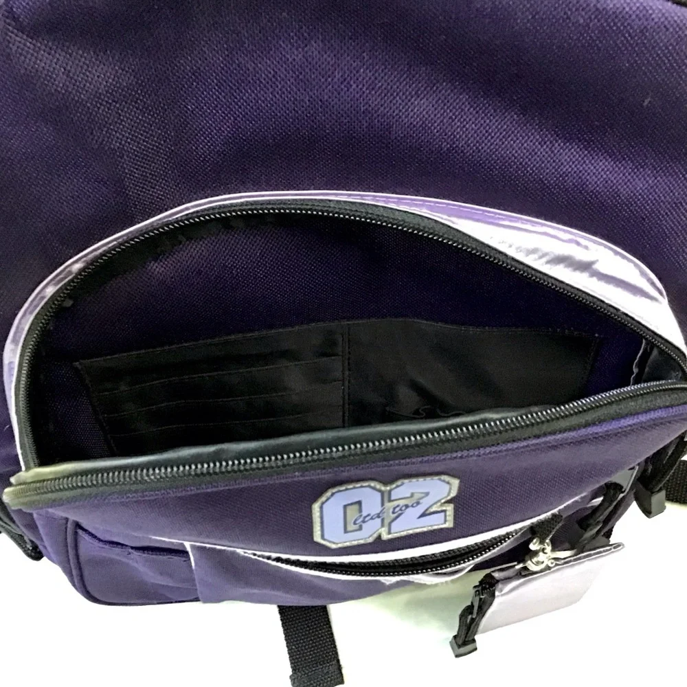 Vintage Limited Too Y2K Backpack Dark Purple 16” Excellent Condition Like-New